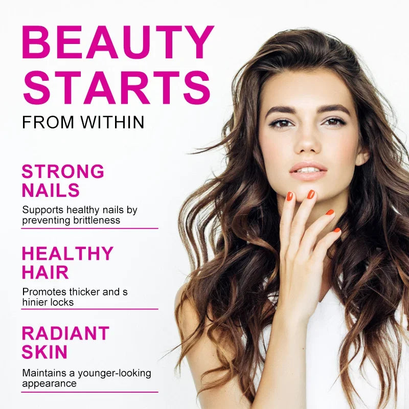 TAOTERS Collagen Supplement - Contains Glutathione To Reduce Wrinkles and Promote Healthy Skin, Hair and Nails, Antioxidant