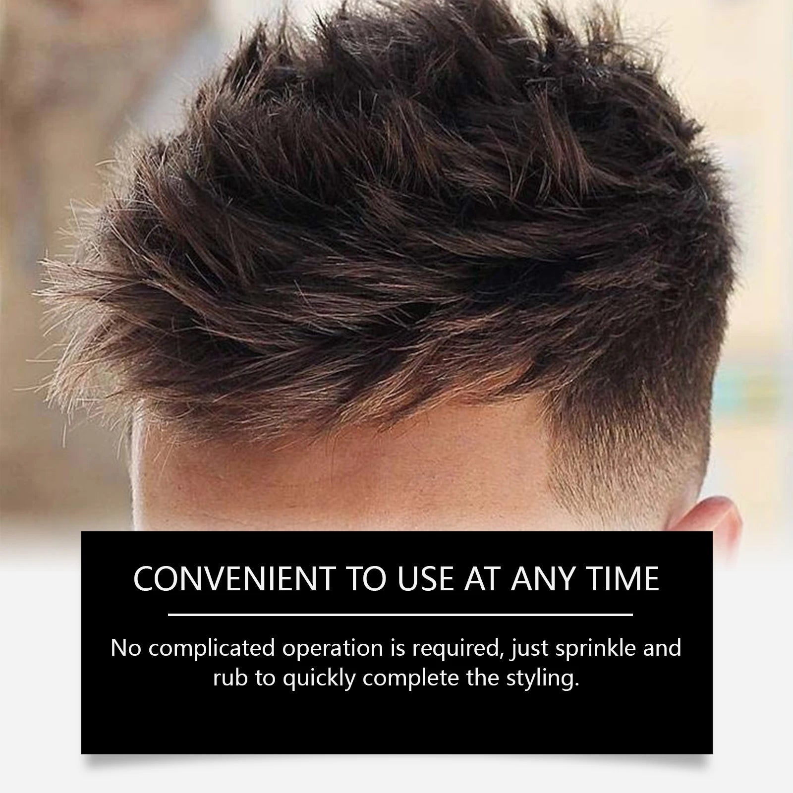 Hair Texturizer Volume Powder Long Lasting Keeping Hair Soft Fluffy All Day No Mess Dust It for Hair Styling Powder Hair Styling