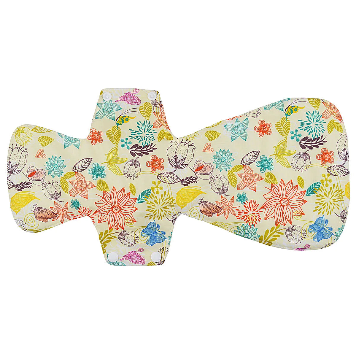 [Sigzagor] XXL Cloth Menstrual Pad Sanitary Bamboo Reusable Overnight Post Partum Reusable Washable 16in