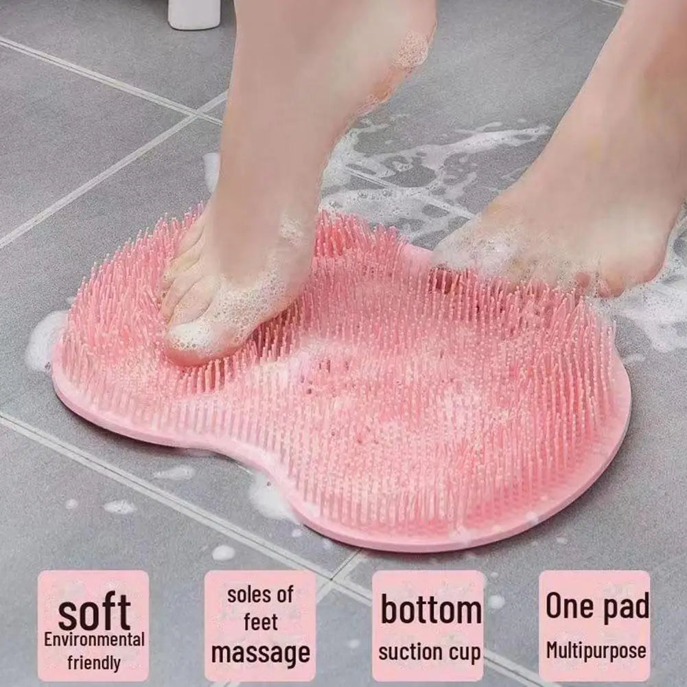 Foot Rubbing Back Rubbing Artifact Bathroom Massage Bath To Remove Dead Skin Feet Dirt Wash Silicone Bathtub Non-Slip Bath Mats