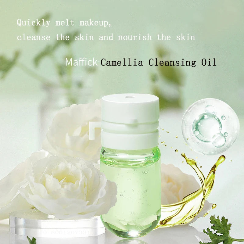 Capsule Cleansing Oil Camellia Secondary Throw Makeup Remover Butter Deep Cleaning Travel Portable Single Cosmetics Balm