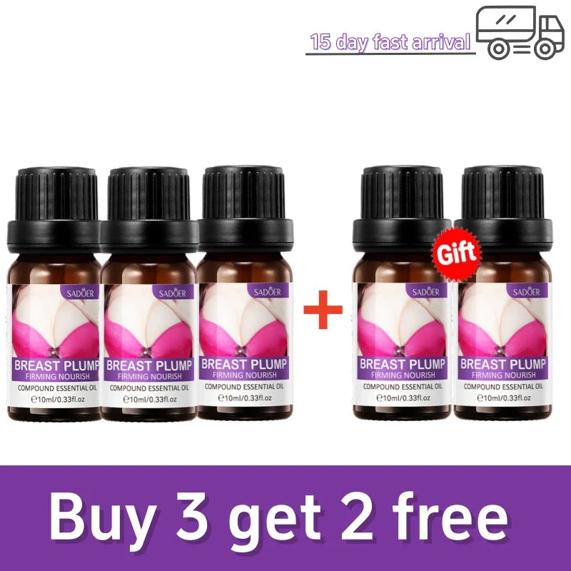 Breast Enlargement Essential Oil Boobs Enhancement Cream Bust Enlarging Bigger Chest Massage Lift Firming Up Size Bust Body Care