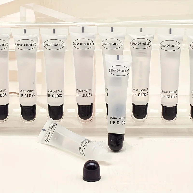 6pcs Glossy Finish Lip Gloss, Moisturizing Cream for All skin Types,Non-Sticky Hydrating Lip Oil, Long-Lasting Shine for Dry Lip