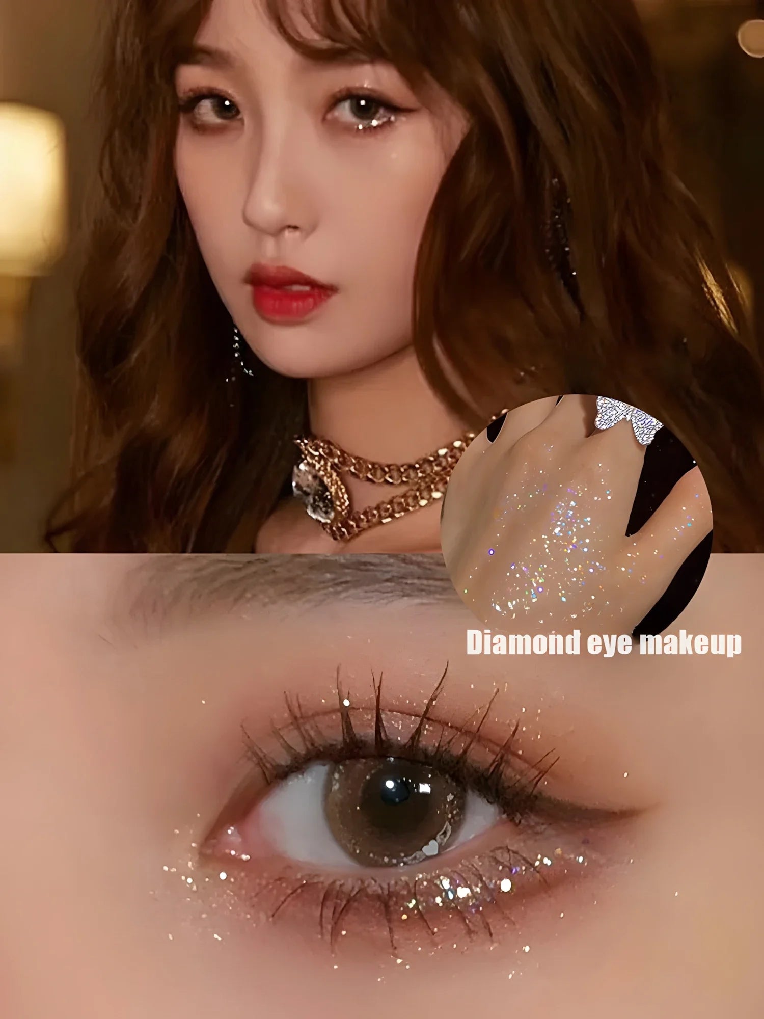 Christmas Snowflake 9-Color Eyeshadow Palette, Matte Shimmer Glitter, Waterproof Long-Lasting, Safe, Unisex, Holiday Makeup