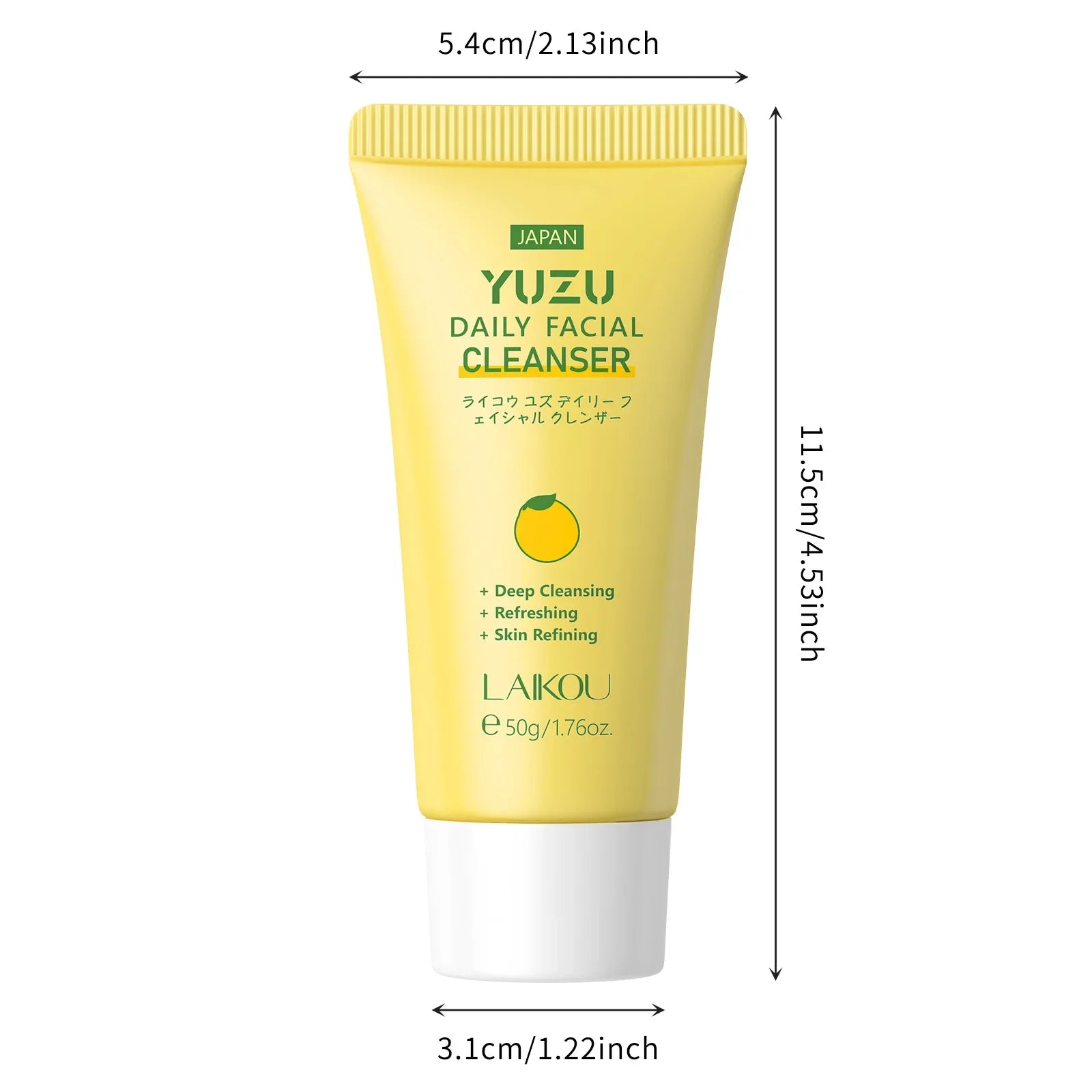 LAIKOU Facial Cleanser Skin Cleansing Moisturizing Anti Acne Blackhead Remove Skincare Face Wash Foam Face Cleanser Skin Care