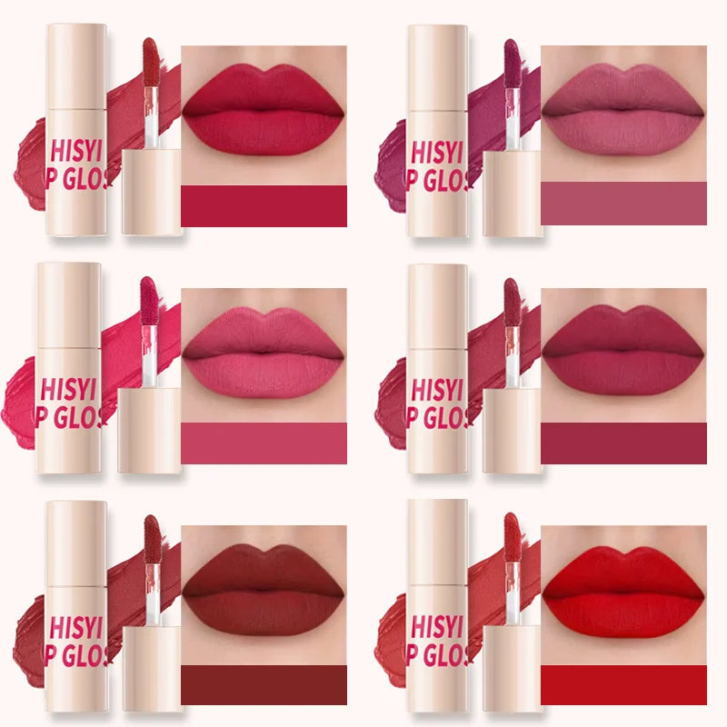 Mousse velvet lip clay matte whitening lip gloss student affordable and non-fading lip glaze