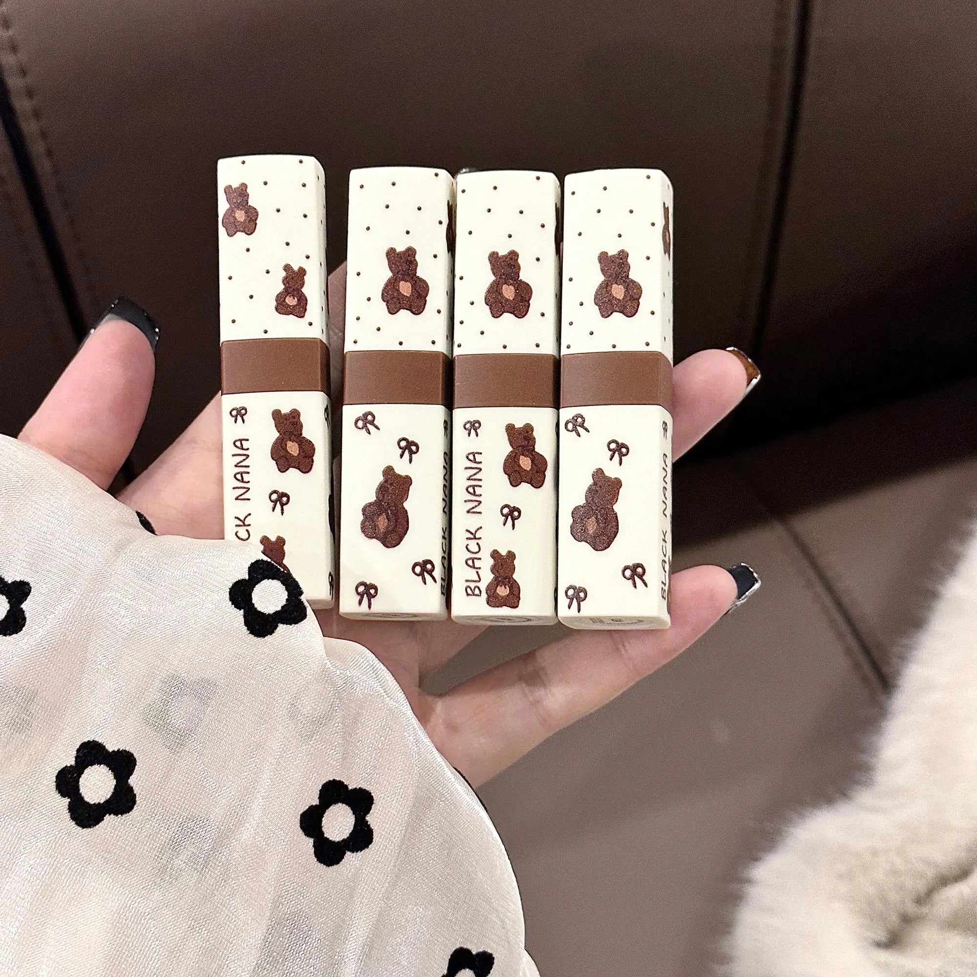 Matte Velvet Lipstick Cute Female Natural Lip Mud Student Party Waterproof and Long Lasting Lipgloss Beauty Makeup