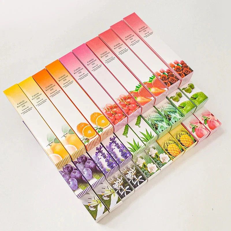 30pcs Cuticle Oil Nail Care Nutrition Oil Pen Nails Repair Hand Cuticle Manicure Treatment Nail Strengthening Care Product Set