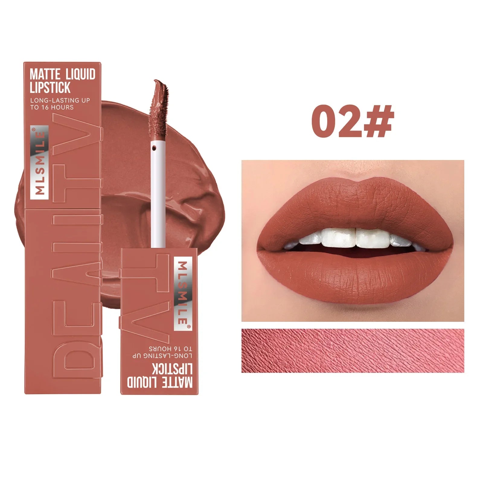 6 Colors Nude Matte Lip Gloss Waterproof Lasting Lipstick Nude Red Pink Velvet Liquid Lipsticks Makeup Cosmetic