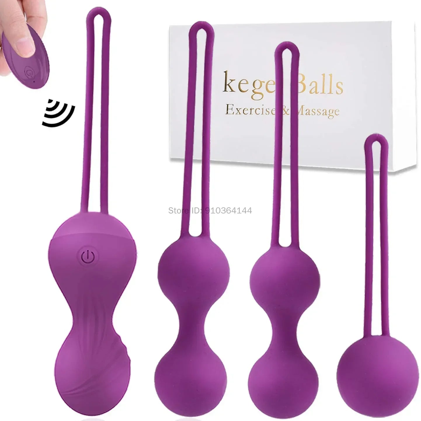 Silicone Smart Ball Vibrating Kegel Balls Private Care Vagina Tighten Exercise Machine Vaginal Geisha Ball Sex Toys for Women 18
