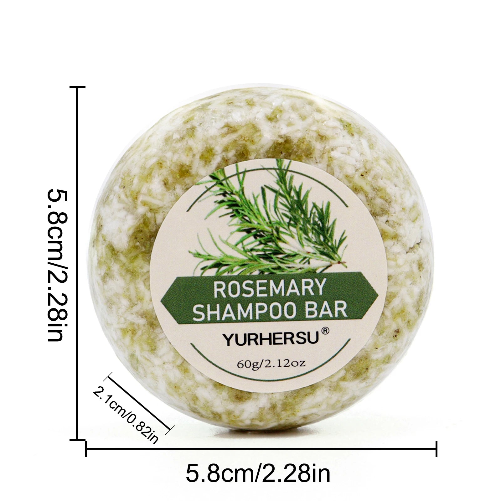 Nourishing and repairing: Rosemary shampoo soap, escorting hair