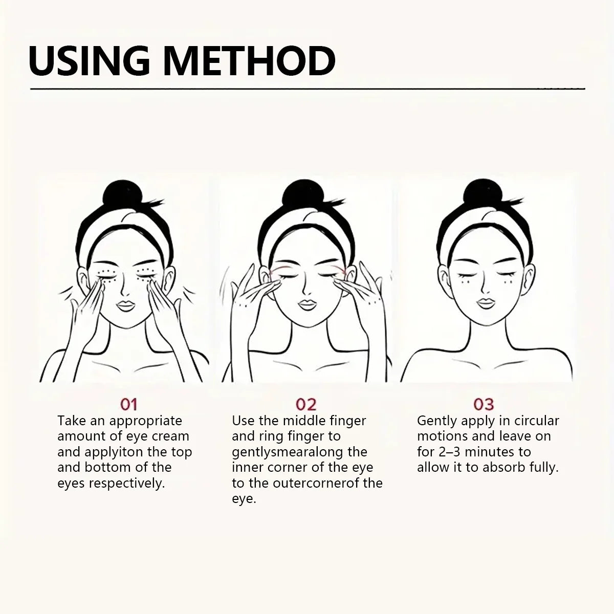 Instant Firming Eye Cream Lightening Dark Circles Firming Skin Instant Eye Repair Serum Stick for women Women Eyes Care