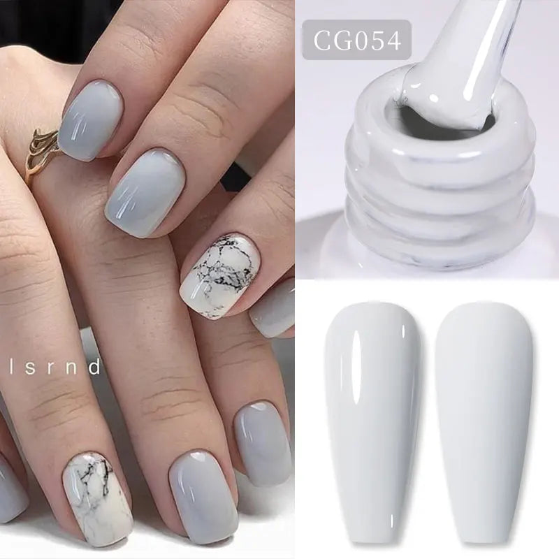 BORN PRETTY Black White Colors Gel Nail Polish 10ml Soak Off UV LED Gel Nail Art DIY Design Semi Permanent Varnishes Manciure