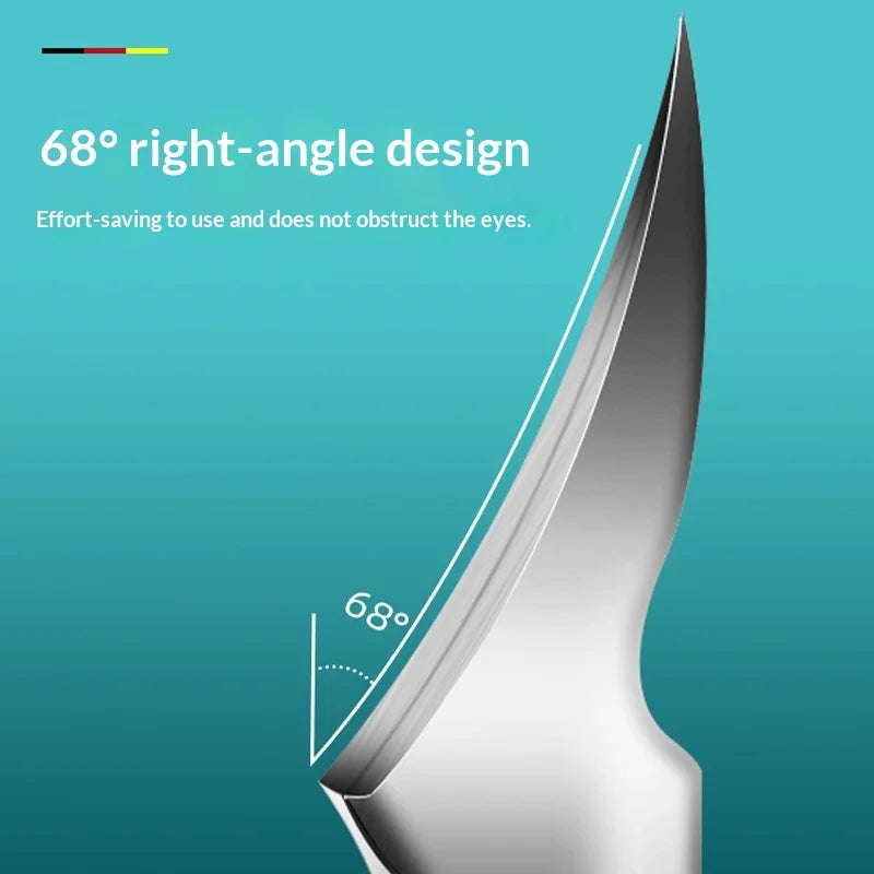 Toe Nail Clipper For Ingrown Or Thick Hard Toenails Trimmer Professional Toenail Nipper Cutter Arc Blade Manicure Scissor Tools