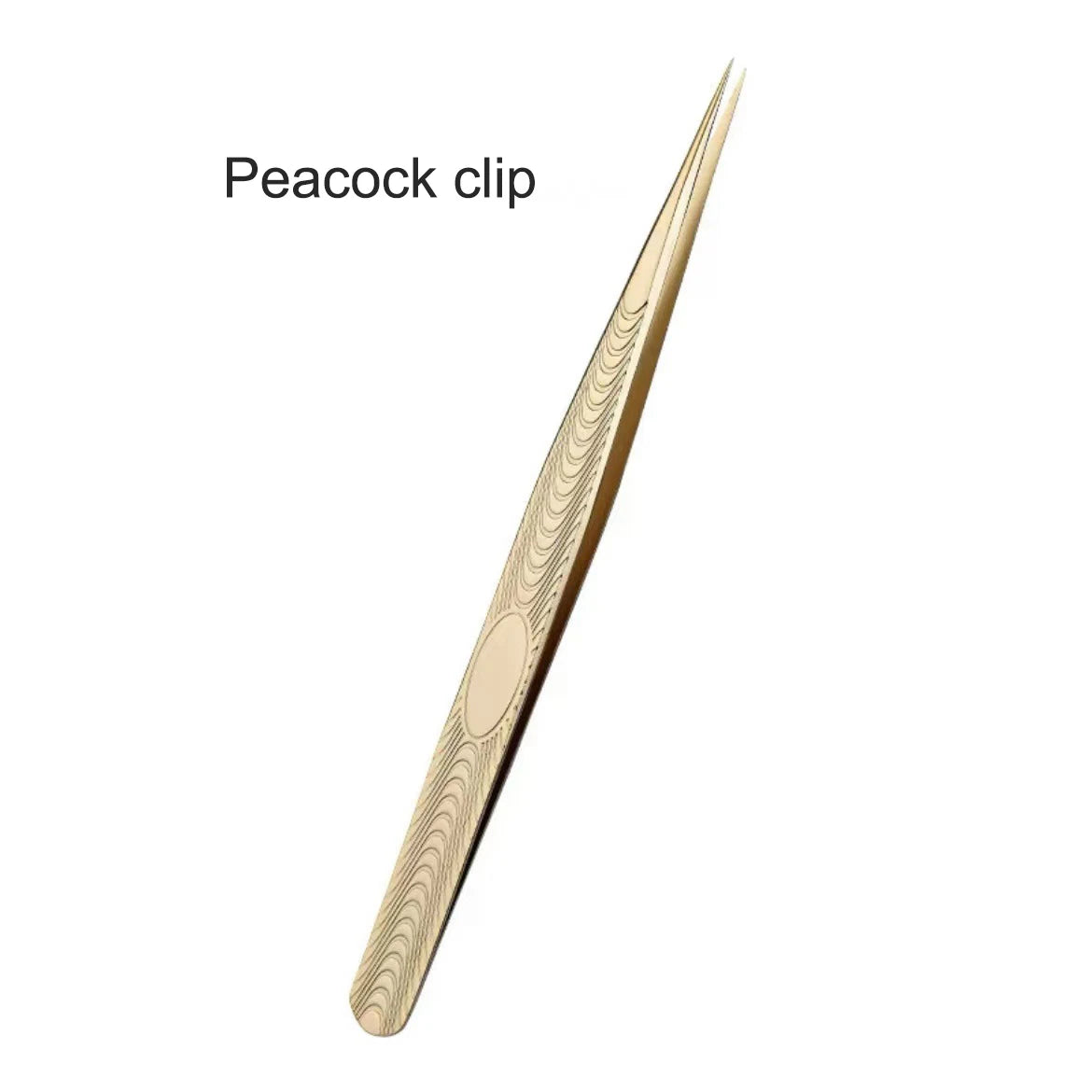 Eyelash Tweezers Professional Golden Stainless Steel High Precision Tweezer for Volume Fans Lashes Extensions Makeup Tools