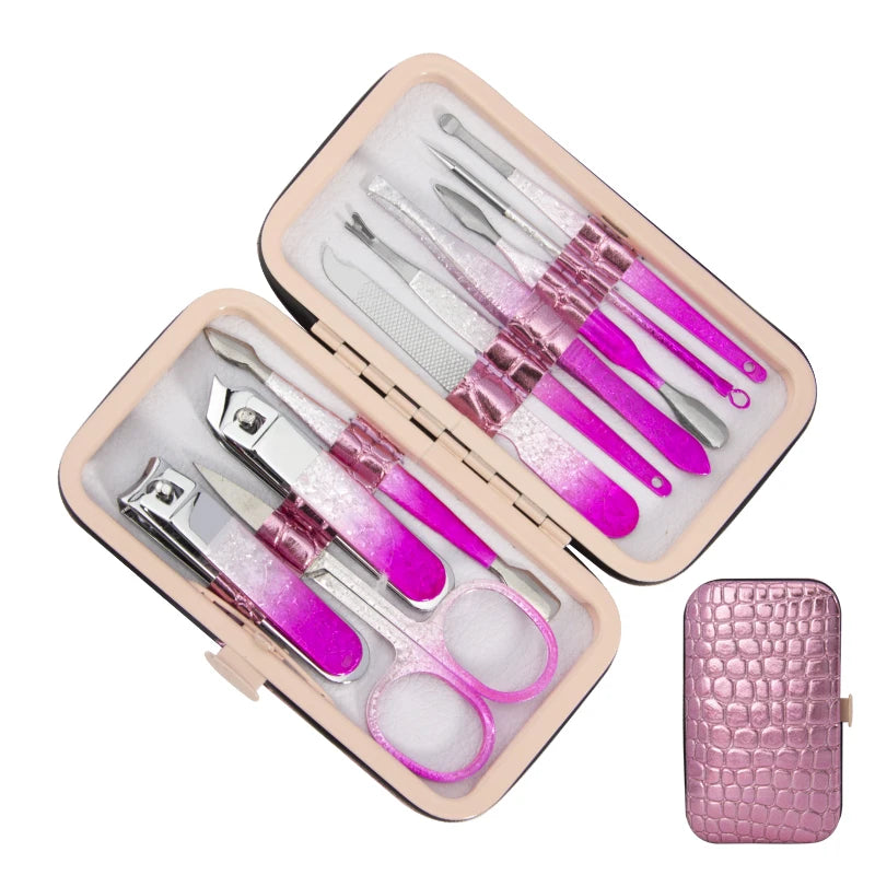 Stainless Steel Nail Clipper Set Home Nail Clipper Nail Nail Tool Portable New Nail Clipper Beauty Set Multiple Pieces