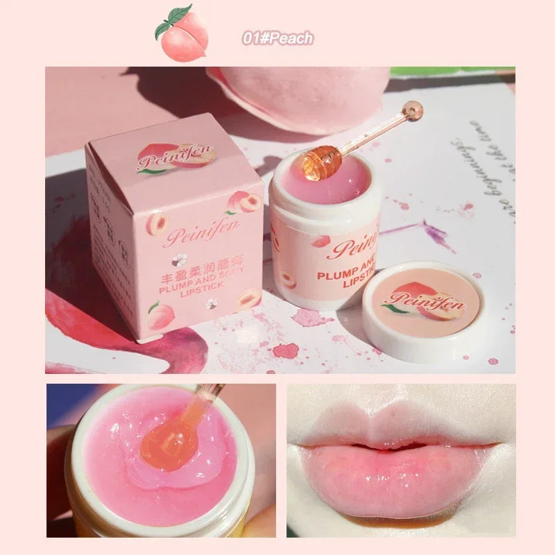 Korea Lip Sleeping Mask Colorless Makeup Lip Balm Fruit Essence Nutrious Lips Care Cream Moisturizing Lipstick Primer Cosmetic