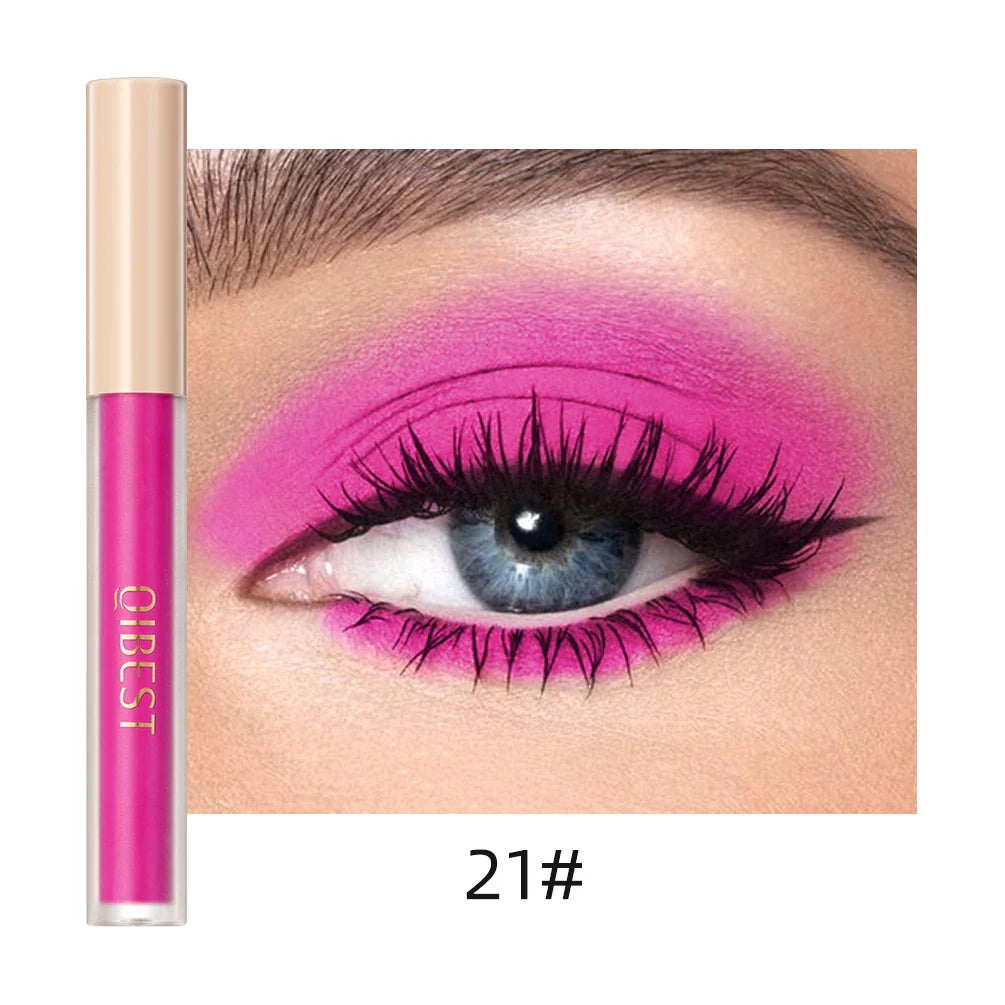 Nude Matte Liquid Eyeshadow Smooth Cream Eye Shadow Long Lasting Waterproof Eye shdaow Stick Blush Dual Purpose Contour Makeup