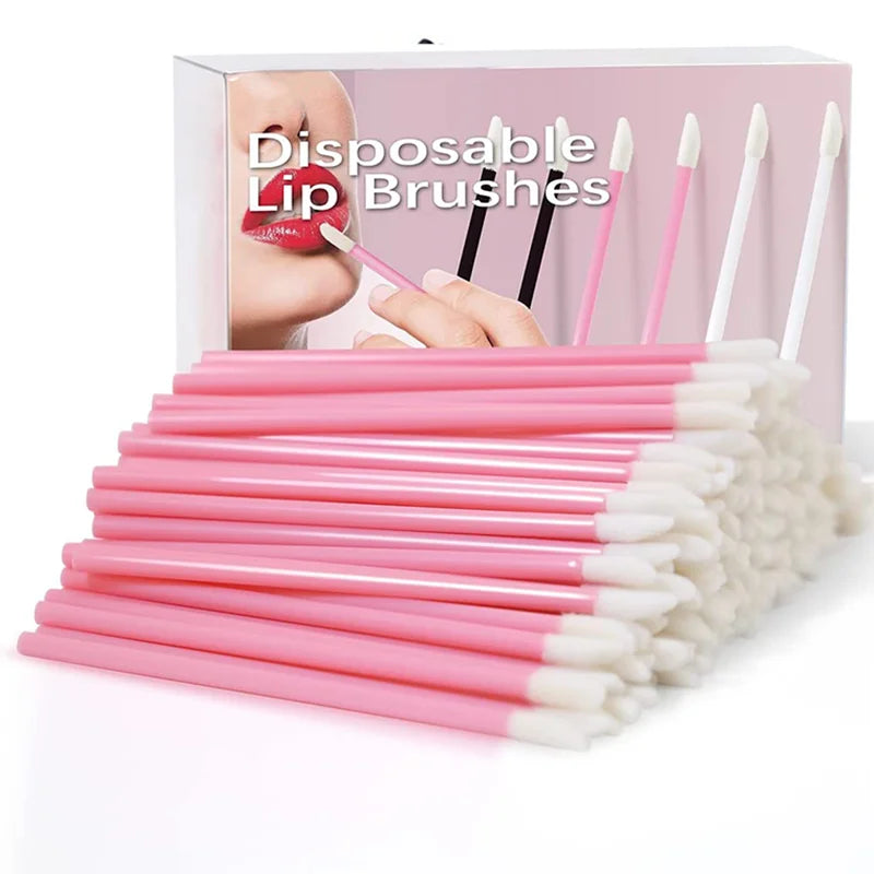 wholesale 50/100pcs Disposable Eyelash Brush Mascara Applicator Wand Eyes Lip Cosmetics Brushes Extension Cosmetic Make up Tools