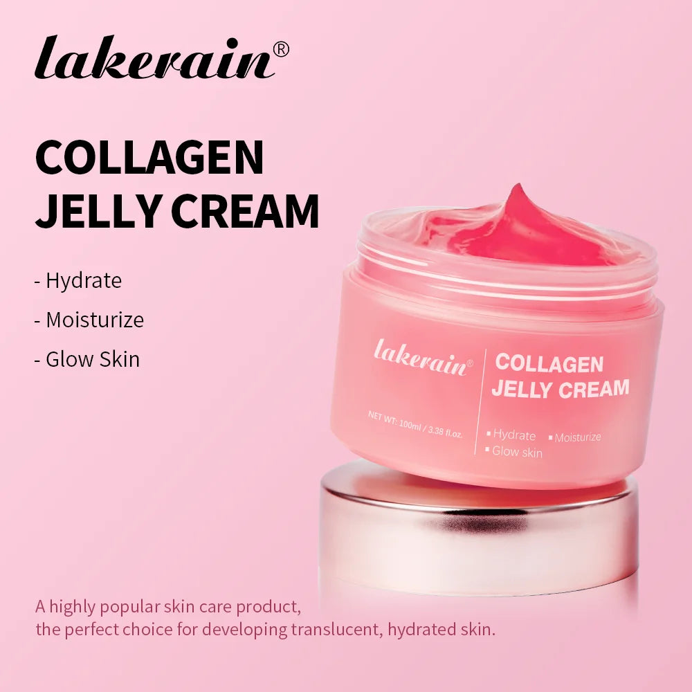Anti Aging Collagen Face Cream 100ml Niacinamide Moisturizer Hydrating Gel For Tightening Soothing Firmness Skincare