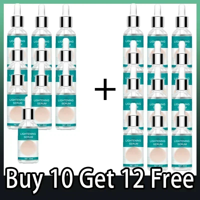 Skin Whitening Serum Private Parts Underarm Bleaching Serum Whiten Butt Knee Brighten Inner Thigh Arm Body Remove Dark Melanin