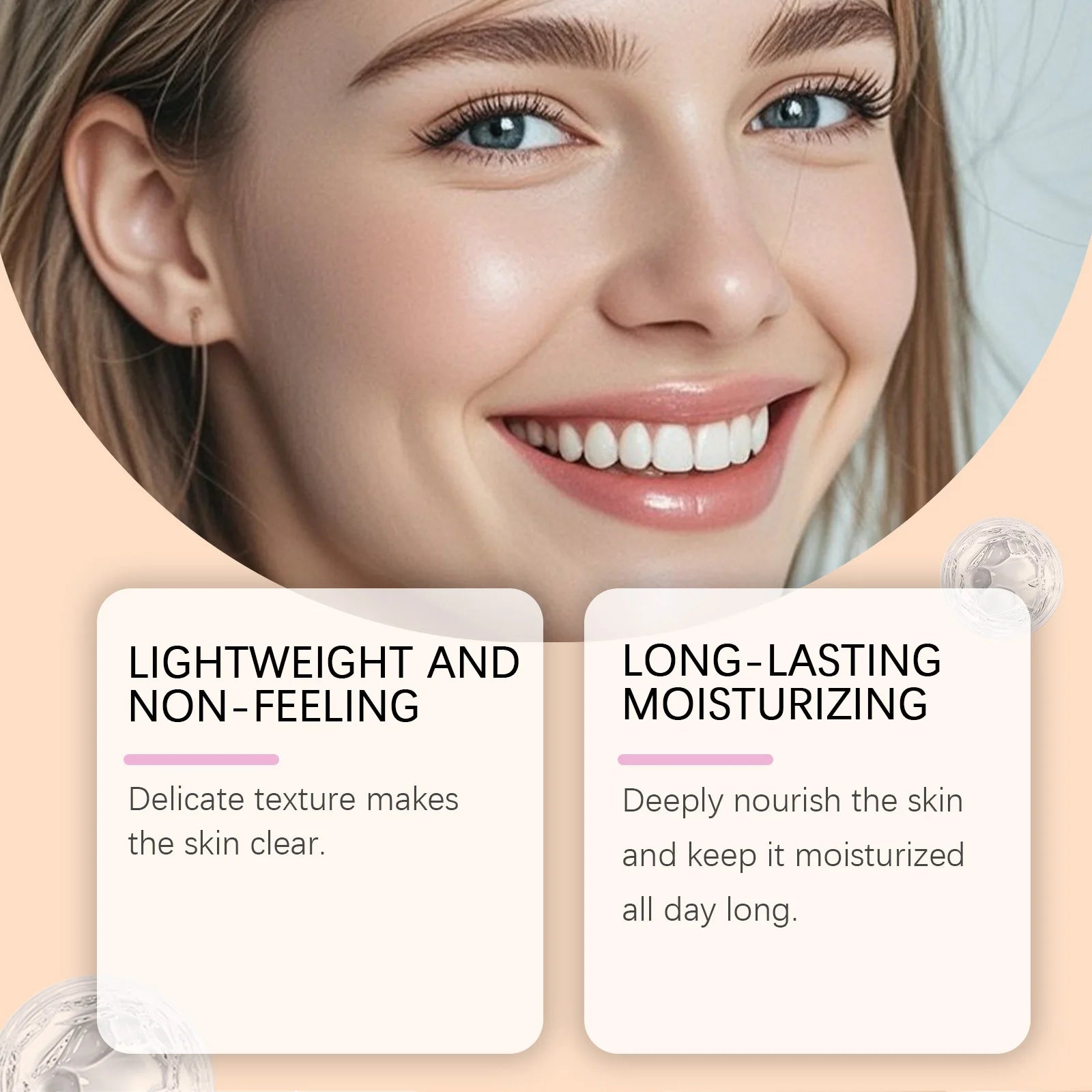 Pink Color Changing Foundation Cream Concealer Makeup Moisturizing Lightweight Cover Skin Imperfections Natural Look zephoco