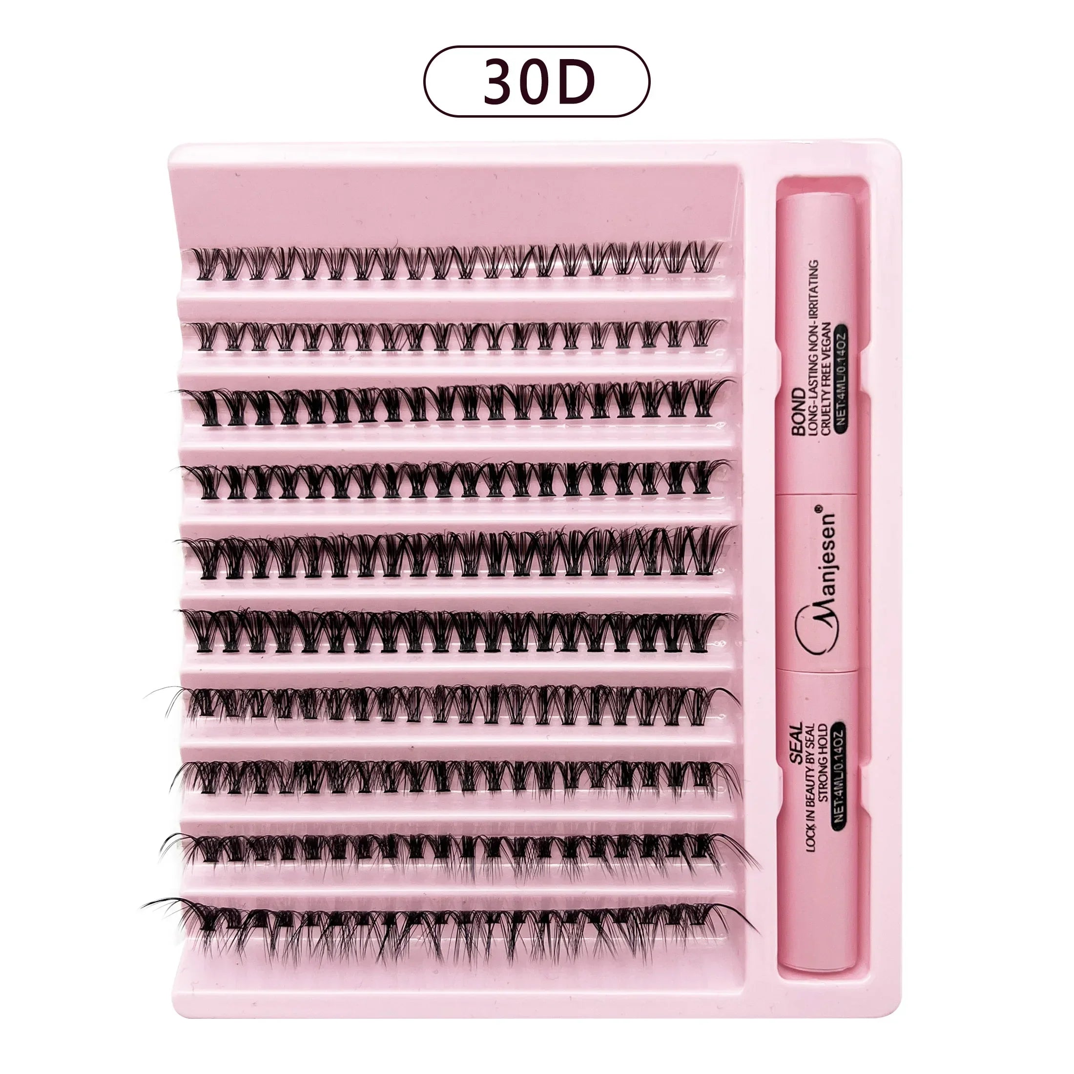 Eyelashes 200 PCS Clusters Lash Bond and Seal Makeup tools DIY Lashes Extension kit for gluing  Lashes Gluing Glue  Accessories