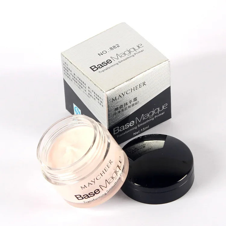 15ml Smoothing Cream Foundation Cream Fade Wrinkles Moisturizing Hydrating Invisible Pores Facial Primer Makeup Cosmetics Tools