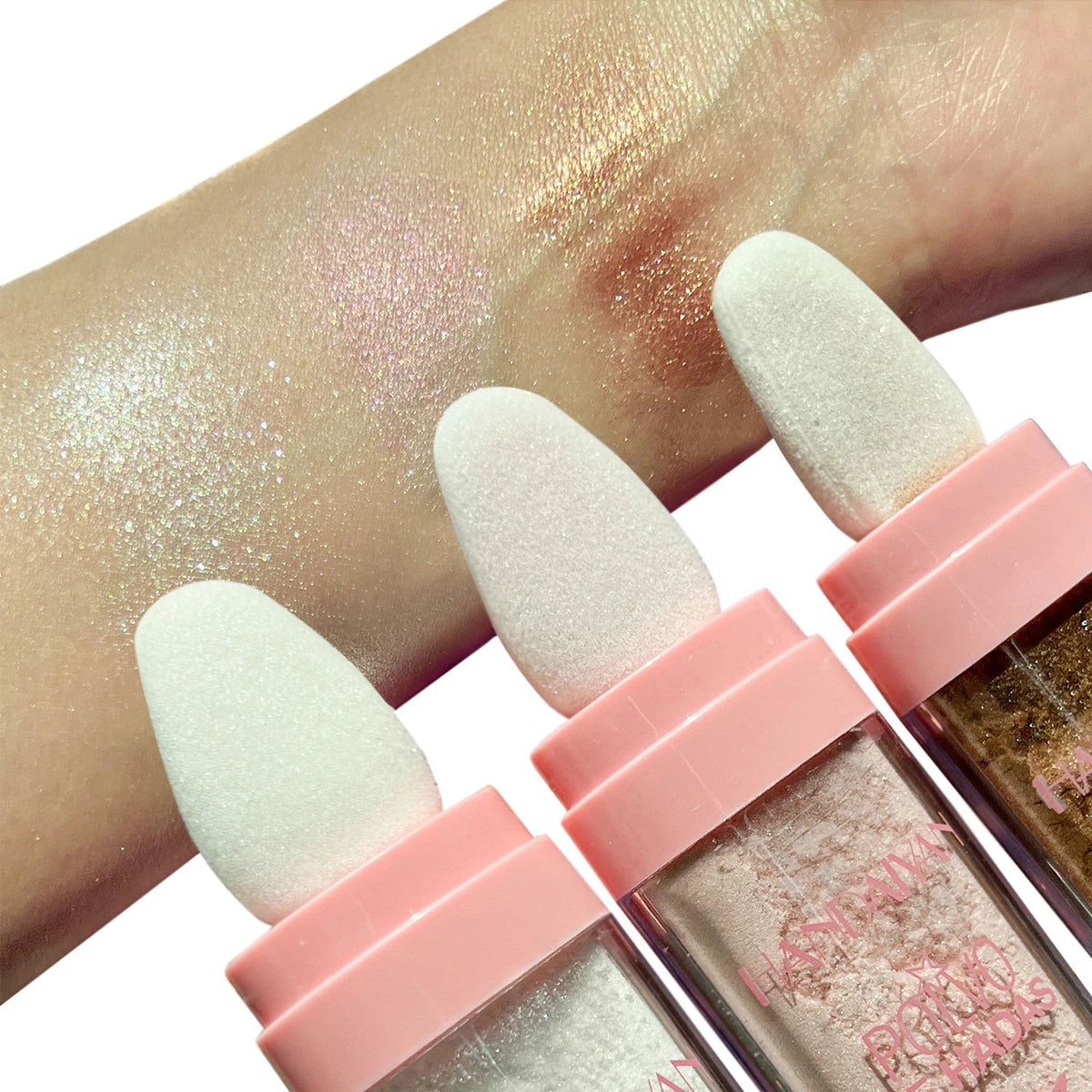 Fairy Highlight Pat Powder Full Body Highlight Brightening Natural Three-dimensional Contouring Blush