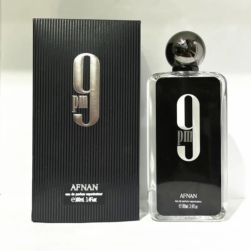 100ml Afnan 9AM 9PM Eau de Parfum Elixir Unisex Men's Cologne Spray Perfume High-end Long-lasting Arabic Perfume