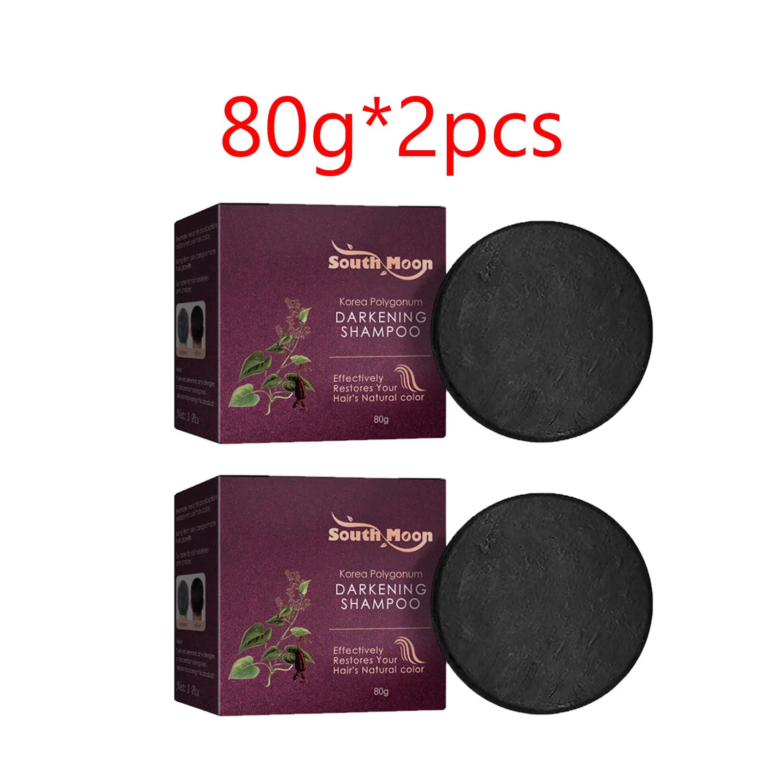 Polygonum Multiflorum Shampoo Soap Remove Dandruff Reduct Hair Loss Restore Natural Black Hair Strengthen Hair Roots Hair Care