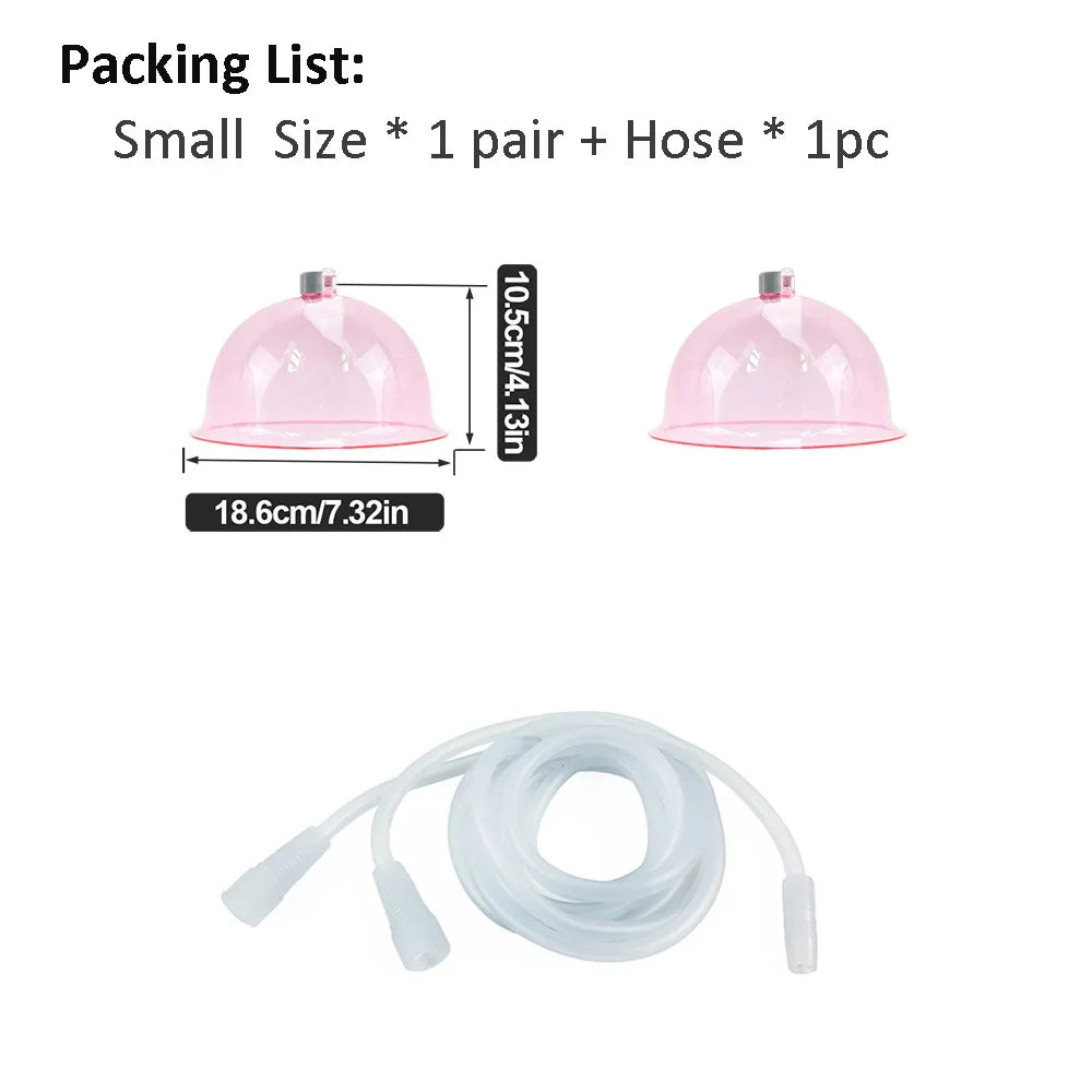 Suction Buttocks Lifting Cups Vacuum Butt Lift Improve Flat Sagging Buttocks Hip Plumping Jar