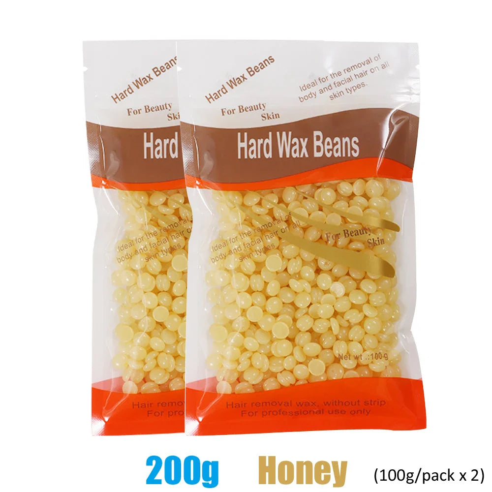 50g Brazilian Hard Waxing Wax Beans Fast Waxing Machine Hot Film Painless For Body Hairs Removal Beans Unisex Hair Removal