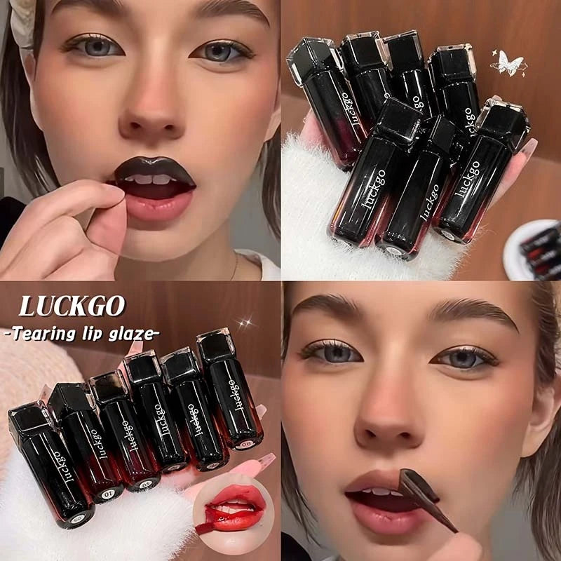 Peel Off Lip Stain Tint - Waterproof Smudge-Proof Matte Liquid Lipstick, Transfer Resistant Non-Sticky,6 Colors for Daily Makeup