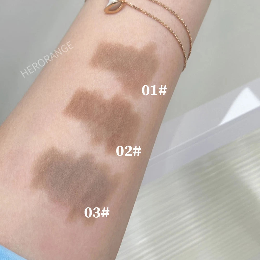 HERORANGE Double-ended Contour Pen for Contouring, Brightening with a Smudge Brush