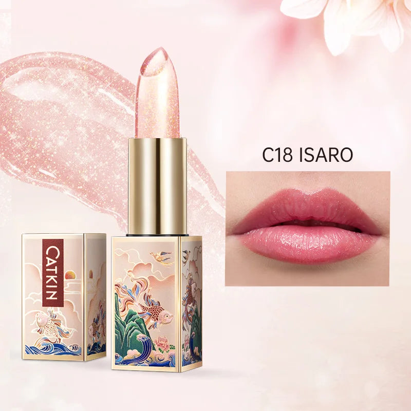 CATKIN Lip Balm – Moisturizing, Repairing Lip Skin, Pink Transparent Soothing Treatment for Soft & Healthy Lips