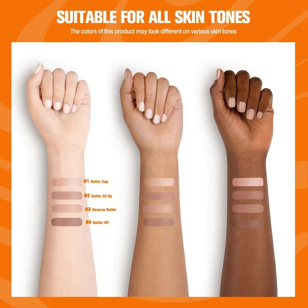 Bronzer Makeup Contour Soft Matte High Pigmentation Long-lasting Waterproof Bronzed And Shimmery Palette Powder Korean Makeup