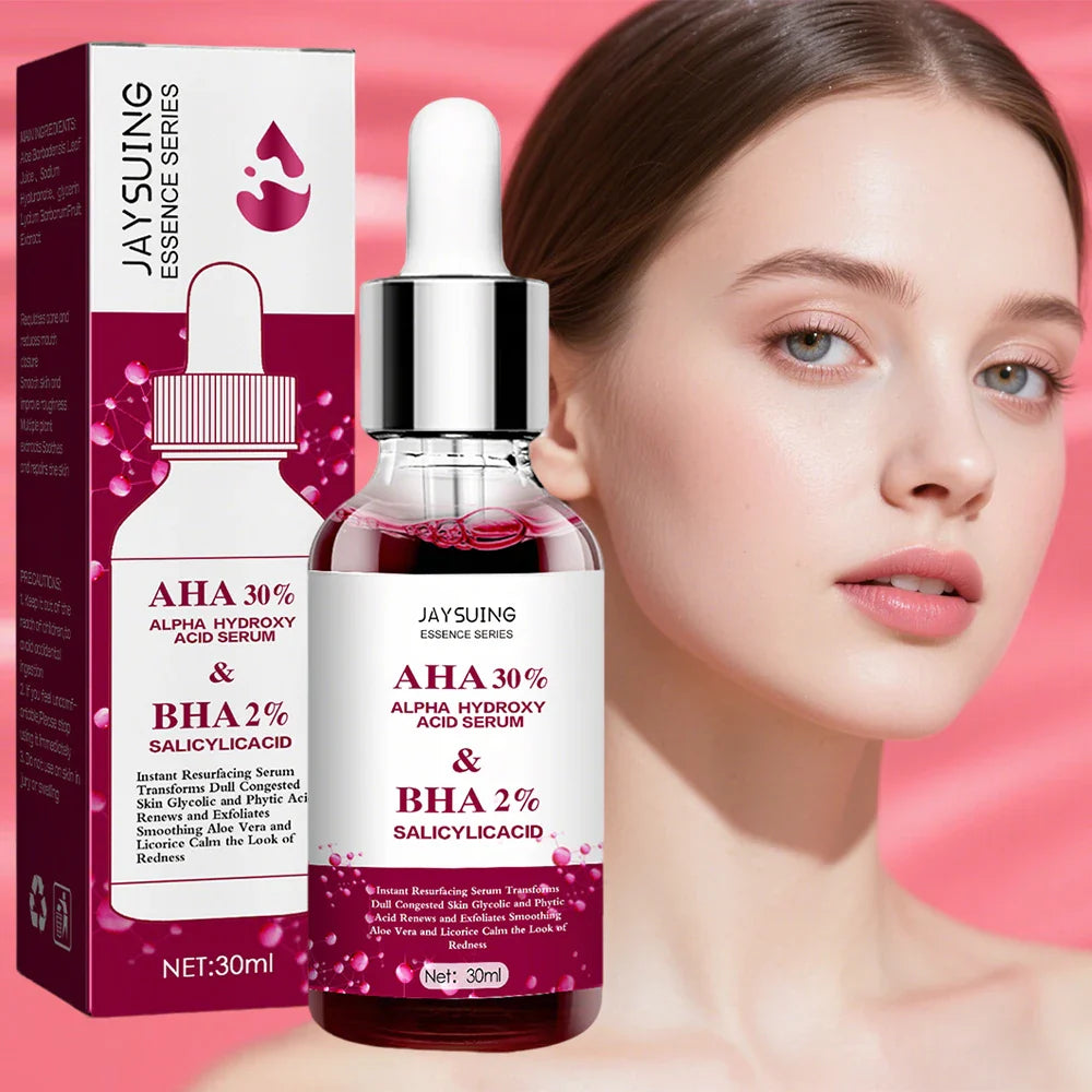 Salicylic Fruit Acid Essence Pore Shrinking Serum Anti-Oxidation Dull Skin Treatment Hydration Face Fruit Acid Moisturizing