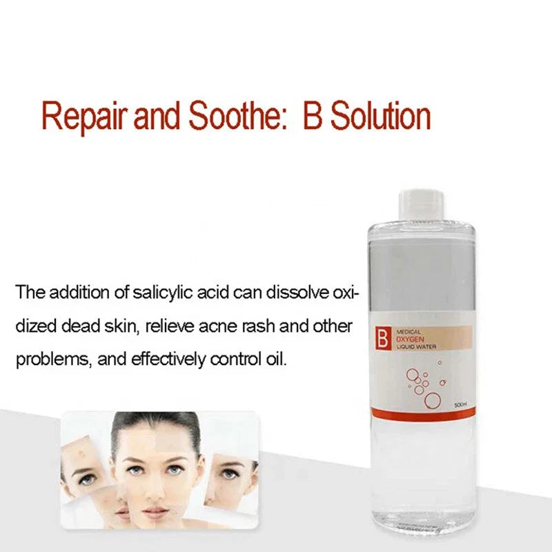Aqua Peeling Solution Facial Serum for Dermabrasion Beauty Care Machine for Deep Clean Exfoliate Moisturize Repair and Soothe