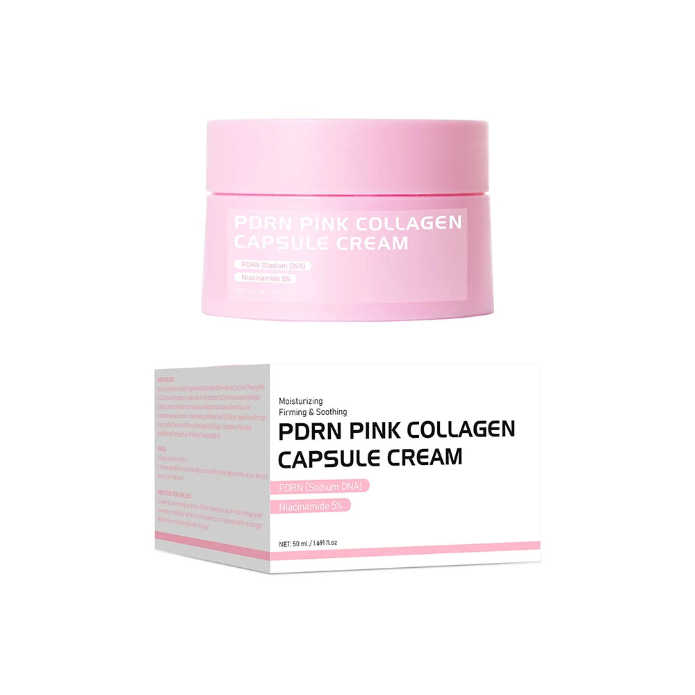PDRN Hyaluronic Acid Capsule 100 Serum, Radiant Face Serum for Women Hyaluronic Acid, Hydration, Moisture, Korean Skincare, 30ml