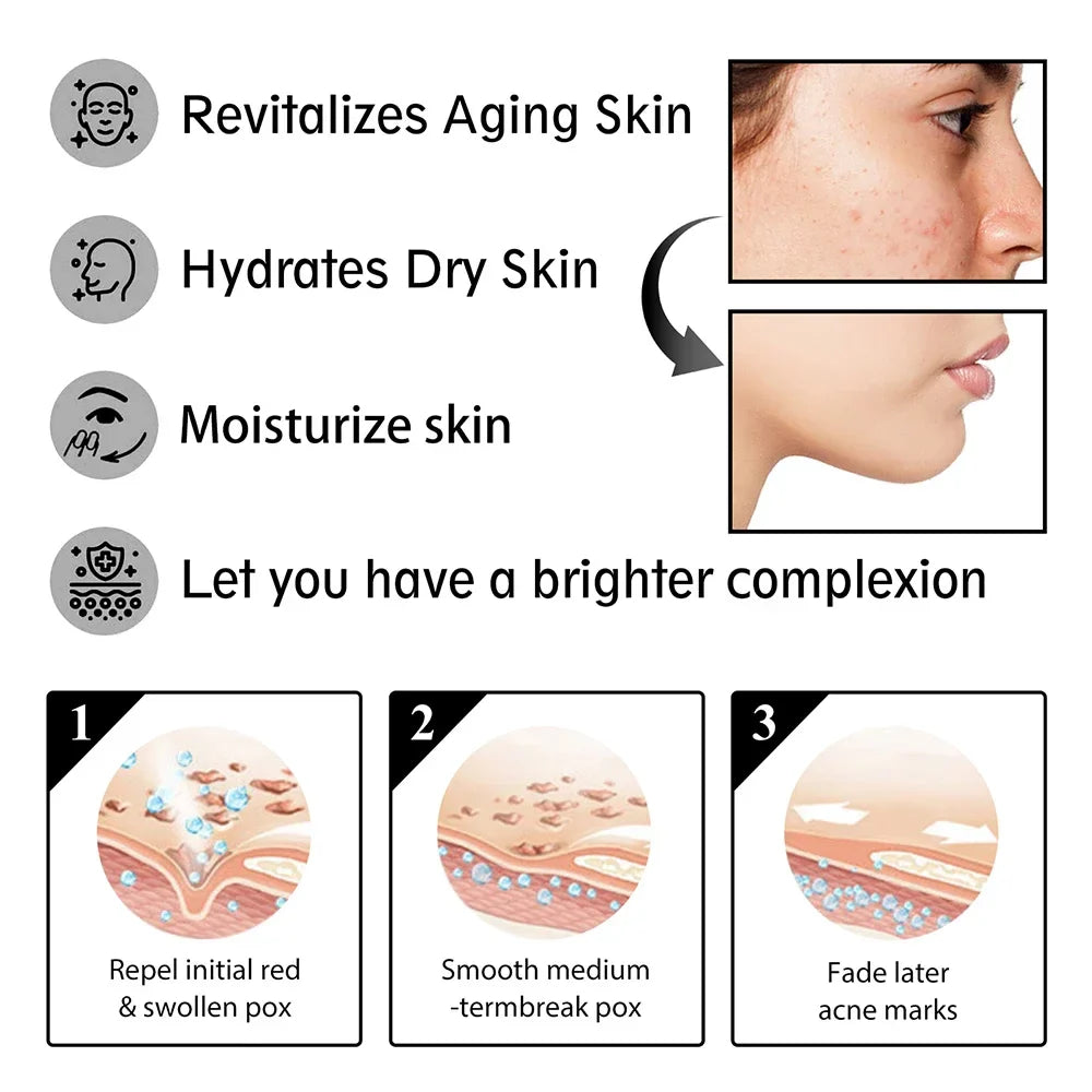 Hyaluronic Face Moisturizer Moisturizing snail Cream Anti-Wrinkle Aging Moisturizing Shrink Pores Whitening Smooth Skin Care