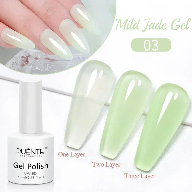 15ML 4 in 1 Builder Nail Gel For Quick Extension Nail Reinforcement Construction UV Gel Polish Semi-permanent Nail Art Varnish