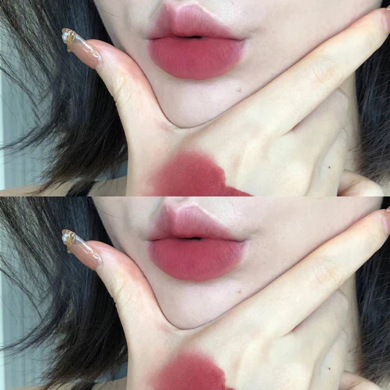 Single Velvet Matte Mist Lip Gloss – Waterproof, Smudge-Proof, Non-Fading Liquid Lipstick, Lip Glaze