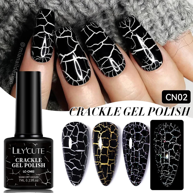 LILYCUTE Thermal Nail Gel Polish 3 Layers Temperature Shiny Color Changing Series Semi Permanent  Soak Off UV Nail Gels Polish