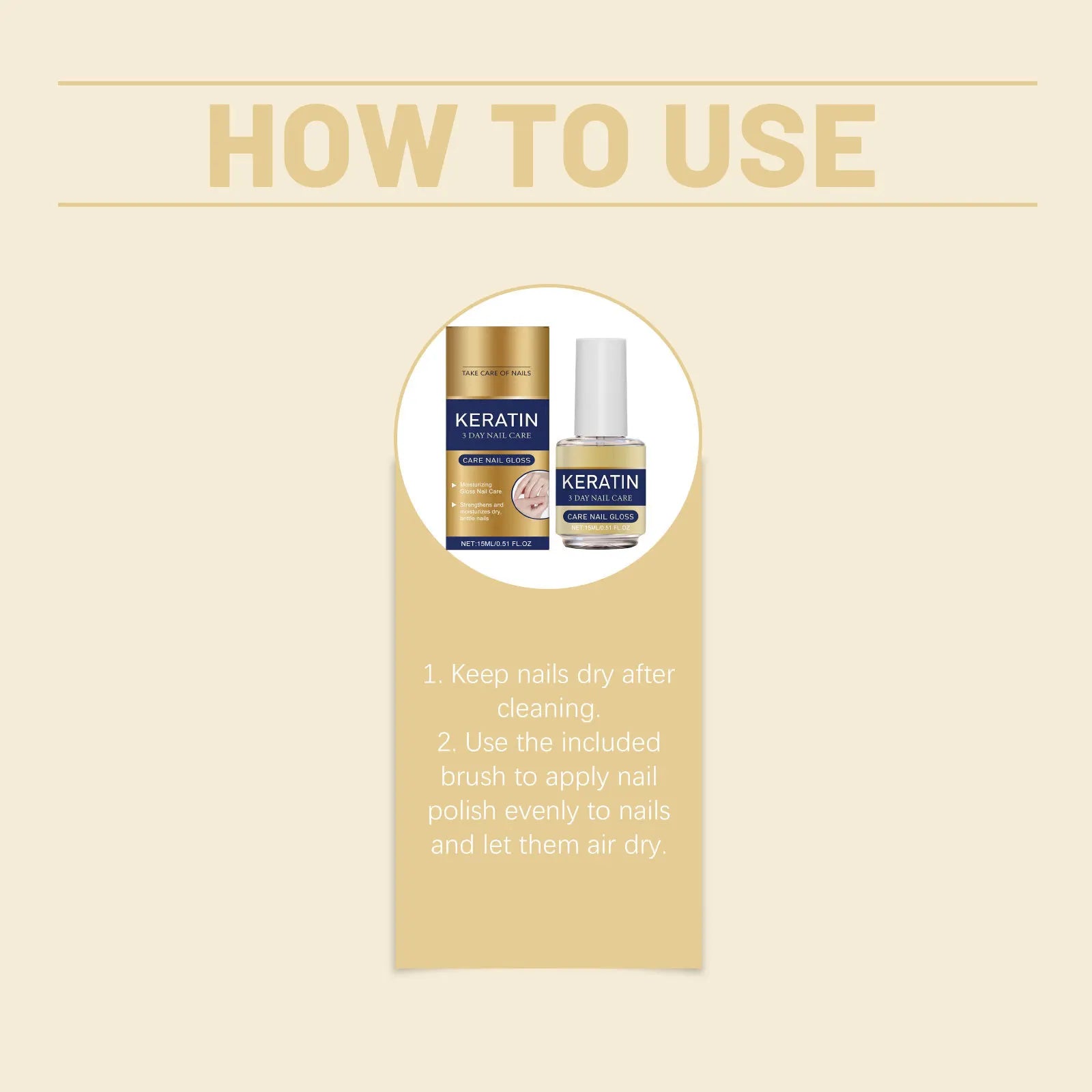 Nail Care Polish Long-Lasting Anti-Chipping Breakage Growth Strengthener Fix Renew Damage Fungals Finger Toenail Treatment Serum