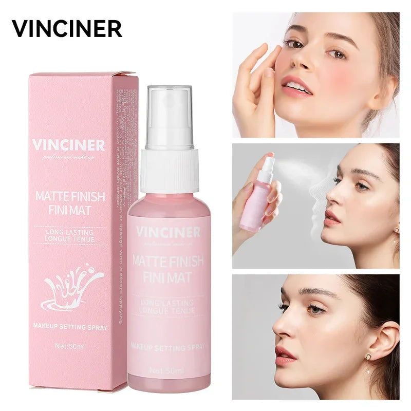 Hydrating Moisturizing Setting Spray Long-lasting Refreshing Non-removal Female Primer Portable Matte Liquid Makeup Fixing Spray