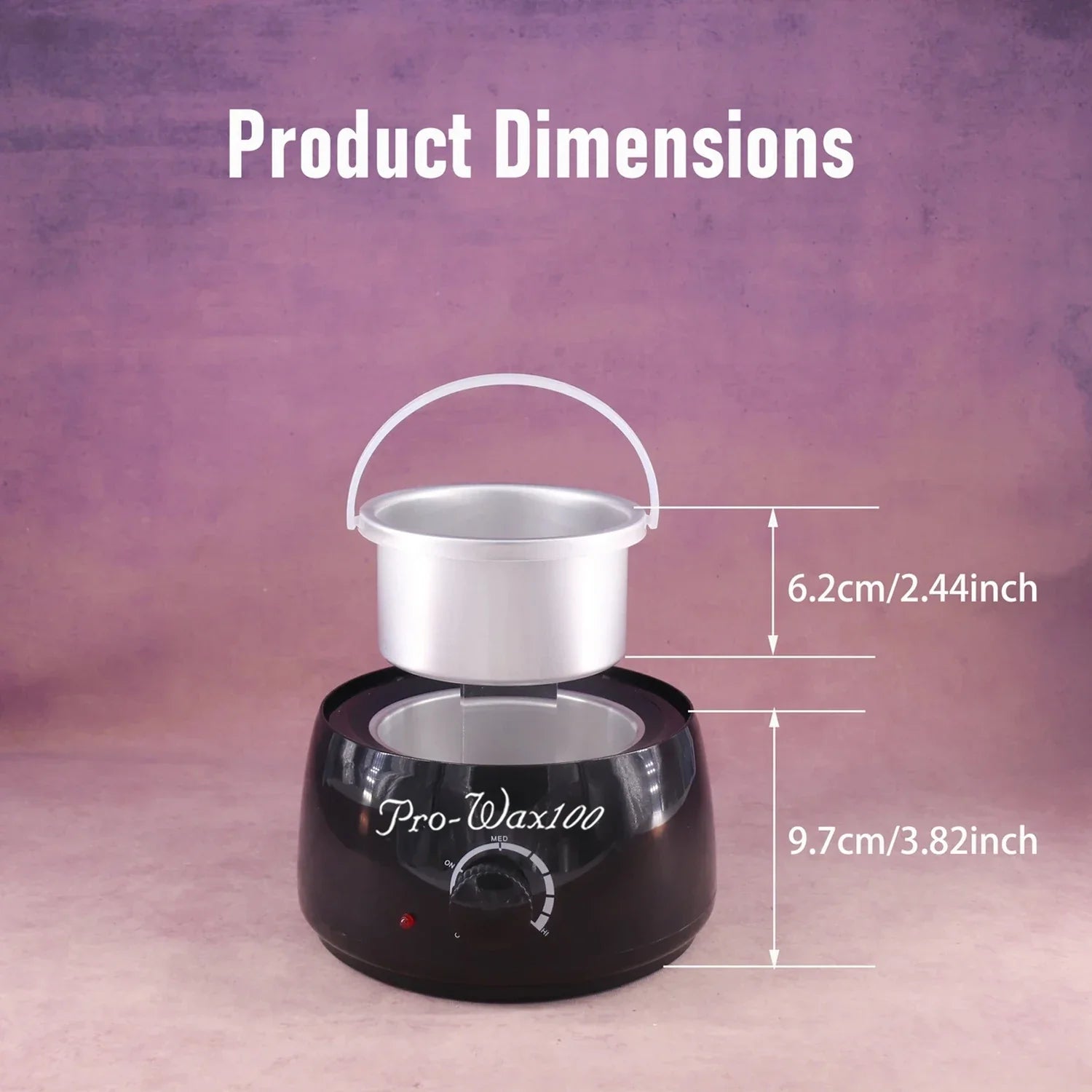 Professional Wax Warmer Heater for Depilatory Epilator Paraffin Wax Bean Bead Heating Machine Hair Removal Tool