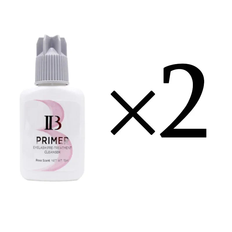 IBeauty Eyelash Primer Coconut Banana Rose Alcohol Free 15ml For False Eyelashes Extension Clear Glue Adhesive Korea Tools