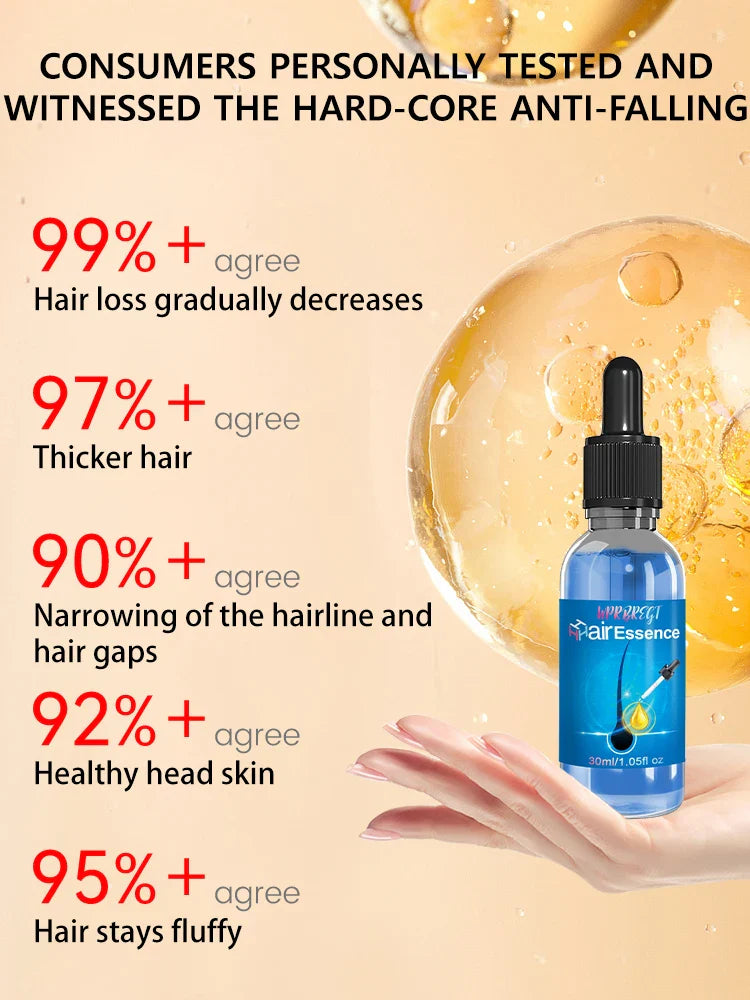The most effective hair growth essential oil in 2024. Experts authoritatively certified,effective in repairing baldness and hair