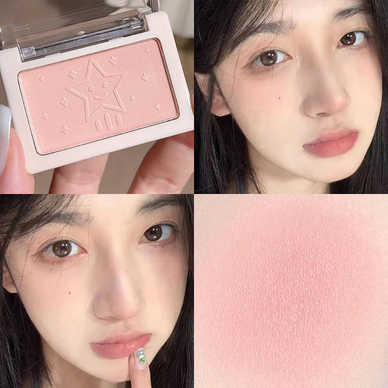 Single Color Blush Single Color Honey Powder Powder Natural Whitening Highlight Brightening Rouge 6 Colors Available